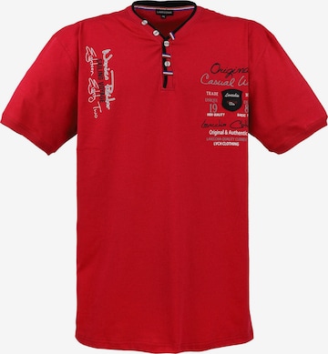Lavecchia Shirt 'LV-2042' in Rot: Vorderseite