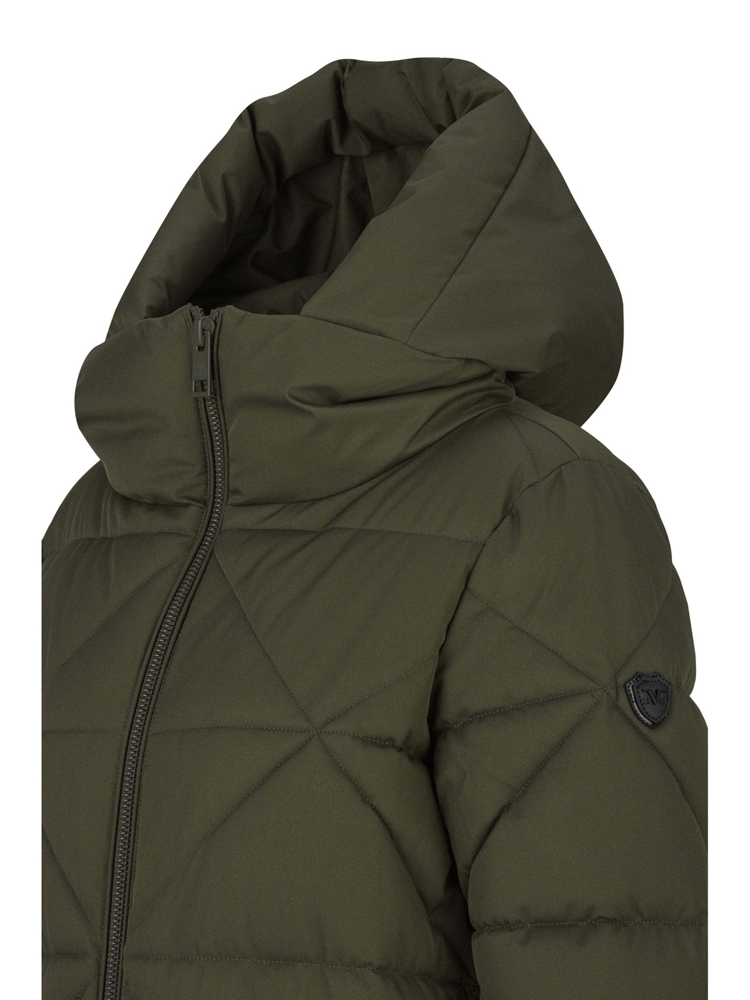 19V69 ITALIA Winterparka 'Jolien' in Groen: voorkant