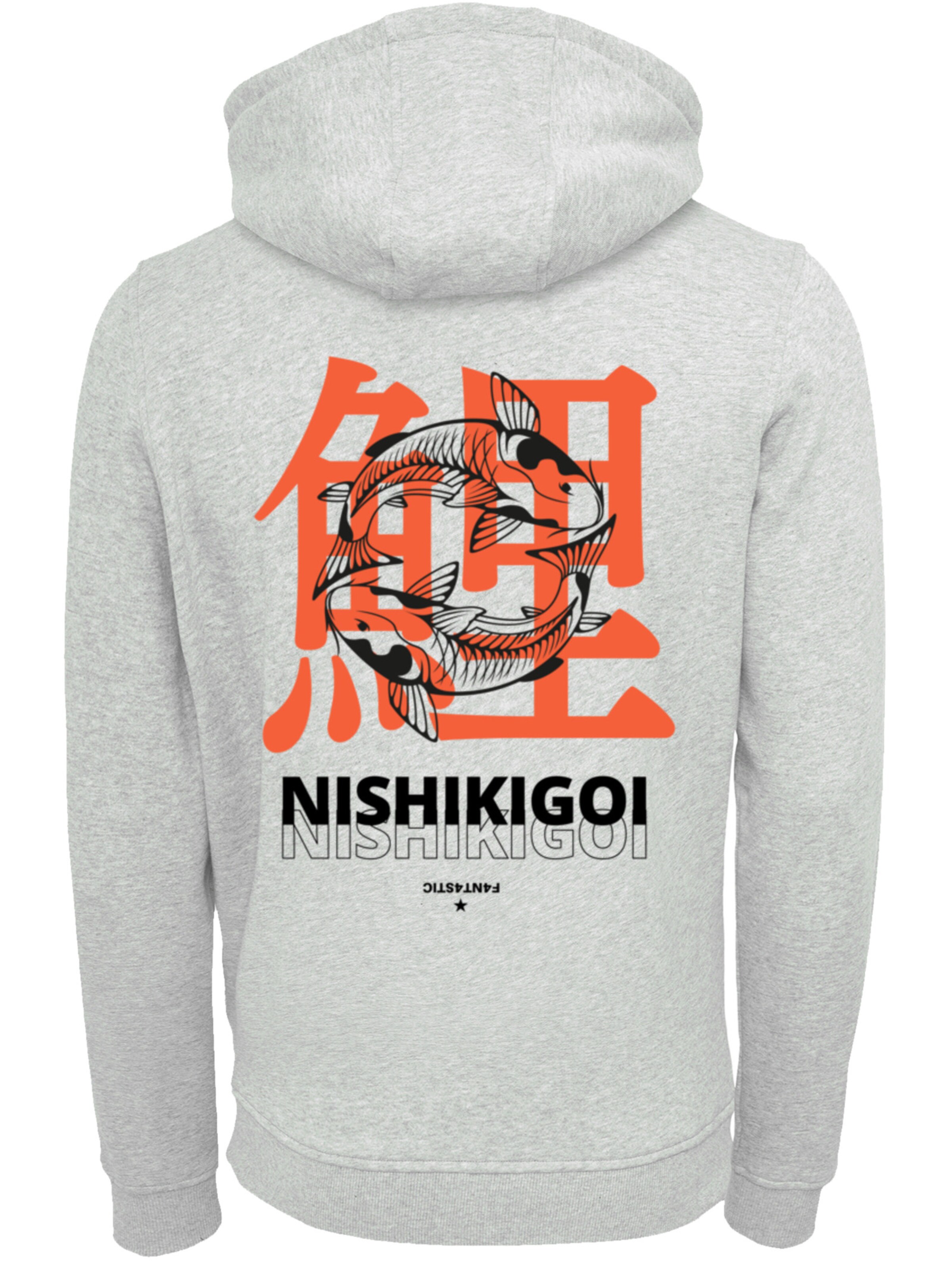F4NT4STIC Sweatshirt 'Nishikigoi' in Grijs