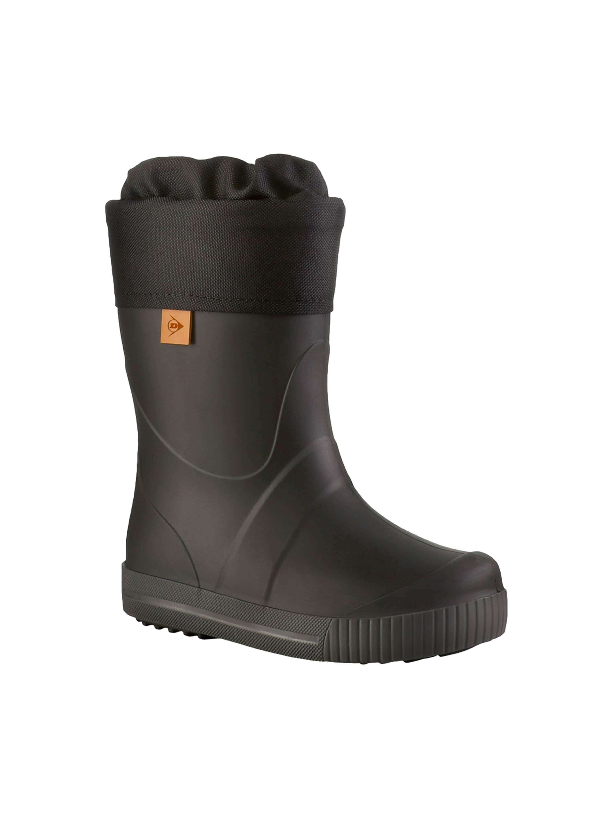 DUNLOP Snow boots 'Stiefel Puddle Jumper in schwarz' in Black: front