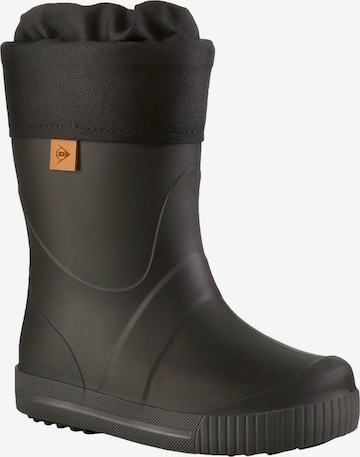 DUNLOP Snowboots 'Gummistiefel Puddle Jumper in schwarz' in Schwarz: Vorderseite