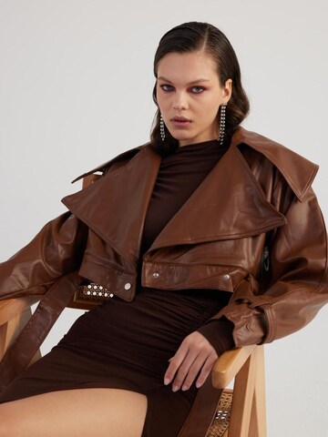 HOLLY LOLLY Jacke in Braun