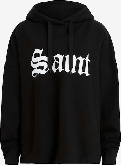 AllSaints Sweater majica u crna / bijela, Pregled proizvoda