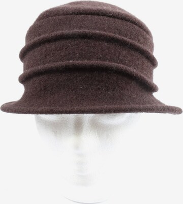 Seeberger Hat & Cap in XS-XL in Brown: front