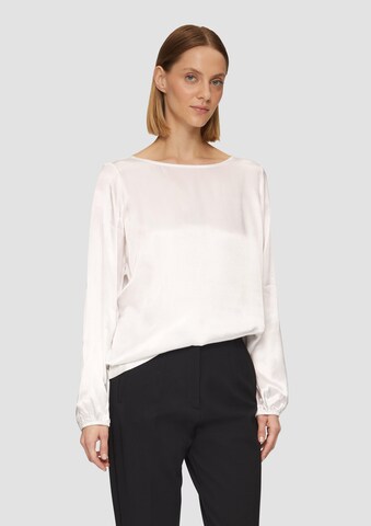 s.Oliver BLACK LABEL Blouse in Beige: front