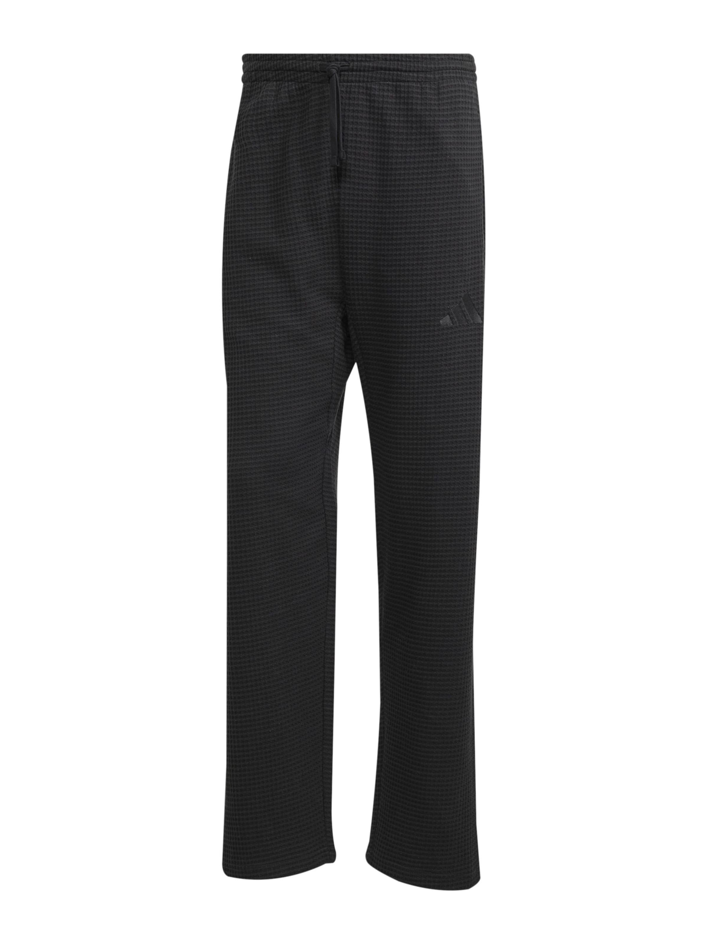 ADIDAS SPORTSWEAR regular Παντελόνι φόρμας σε μαύρο: μπροστά