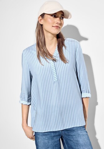 CECIL Blouse in Blue: front