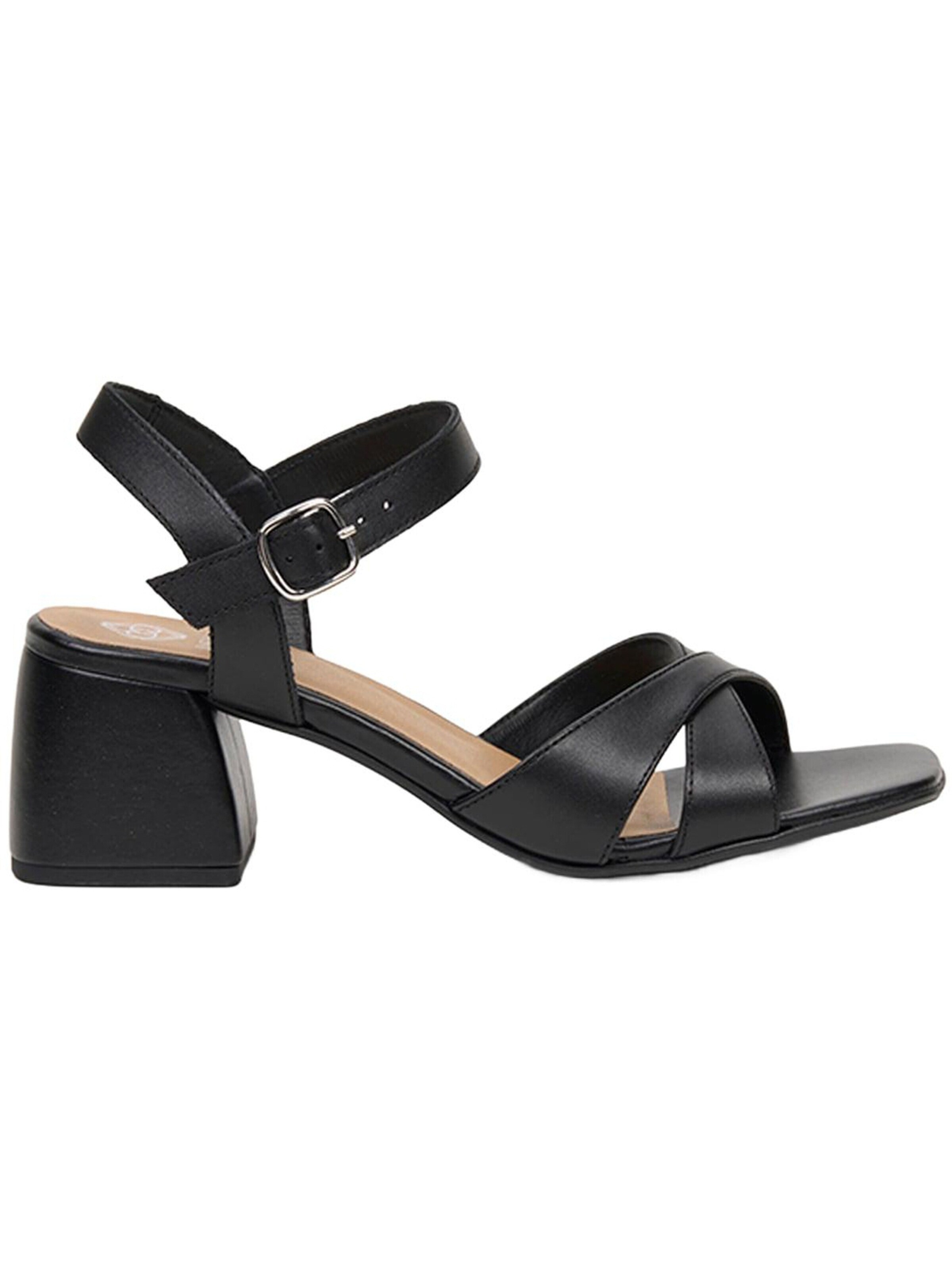Desa Sandal 'Sandalen mit Blockabsatz' in Black