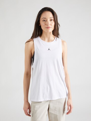 Jordan Top 'DIAMOND' in White: front