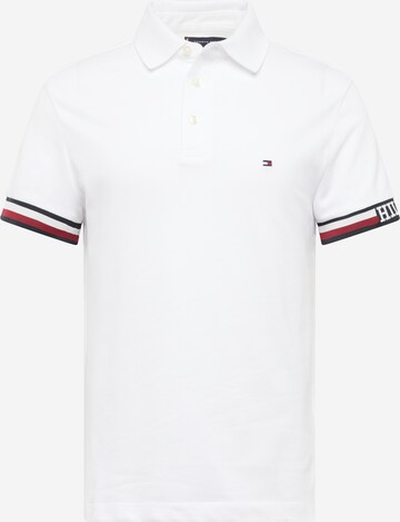 T-Shirt TOMMY HILFIGER en blanc : devant