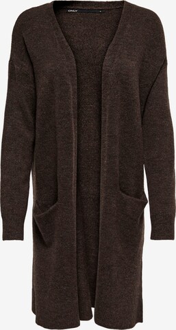 Cardigan ONLY en marron : devant