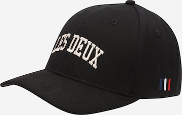 Les Deux Cap 'Blake' in Black: front