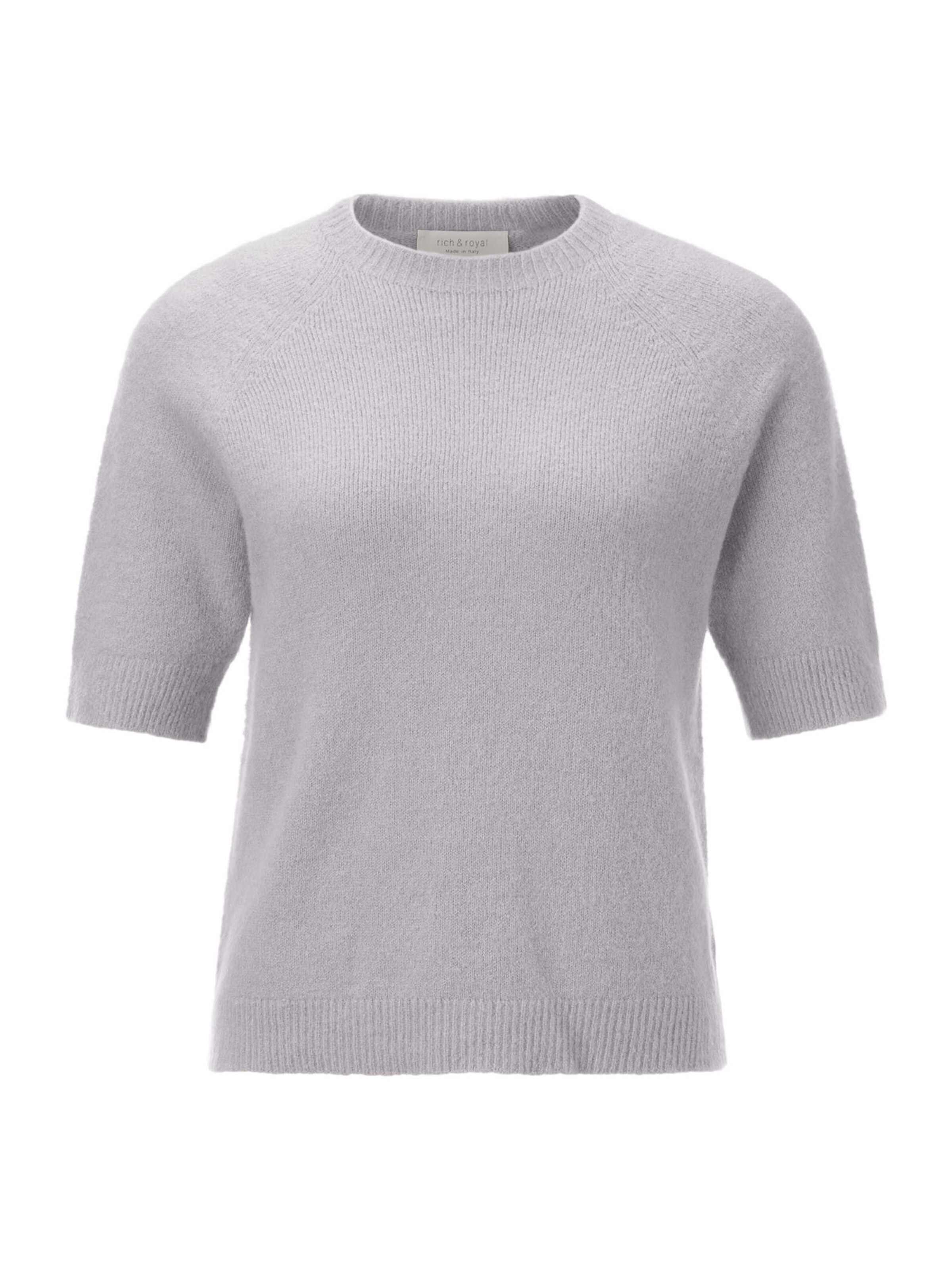Rich & Royal Pulover | siva barva, Prikaz izdelka