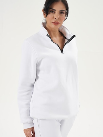 LOUIS LECLER Sweatshirt 'Sage' in Wit