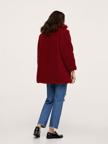 MANGO Between-Seasons Coat 'Currito' in Red