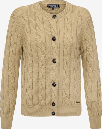 Sir Raymond Tailor Knit Cardigan 'Coventry' in Brown: front