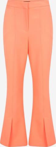 River Island Petite Flared Trousers in Orange: front