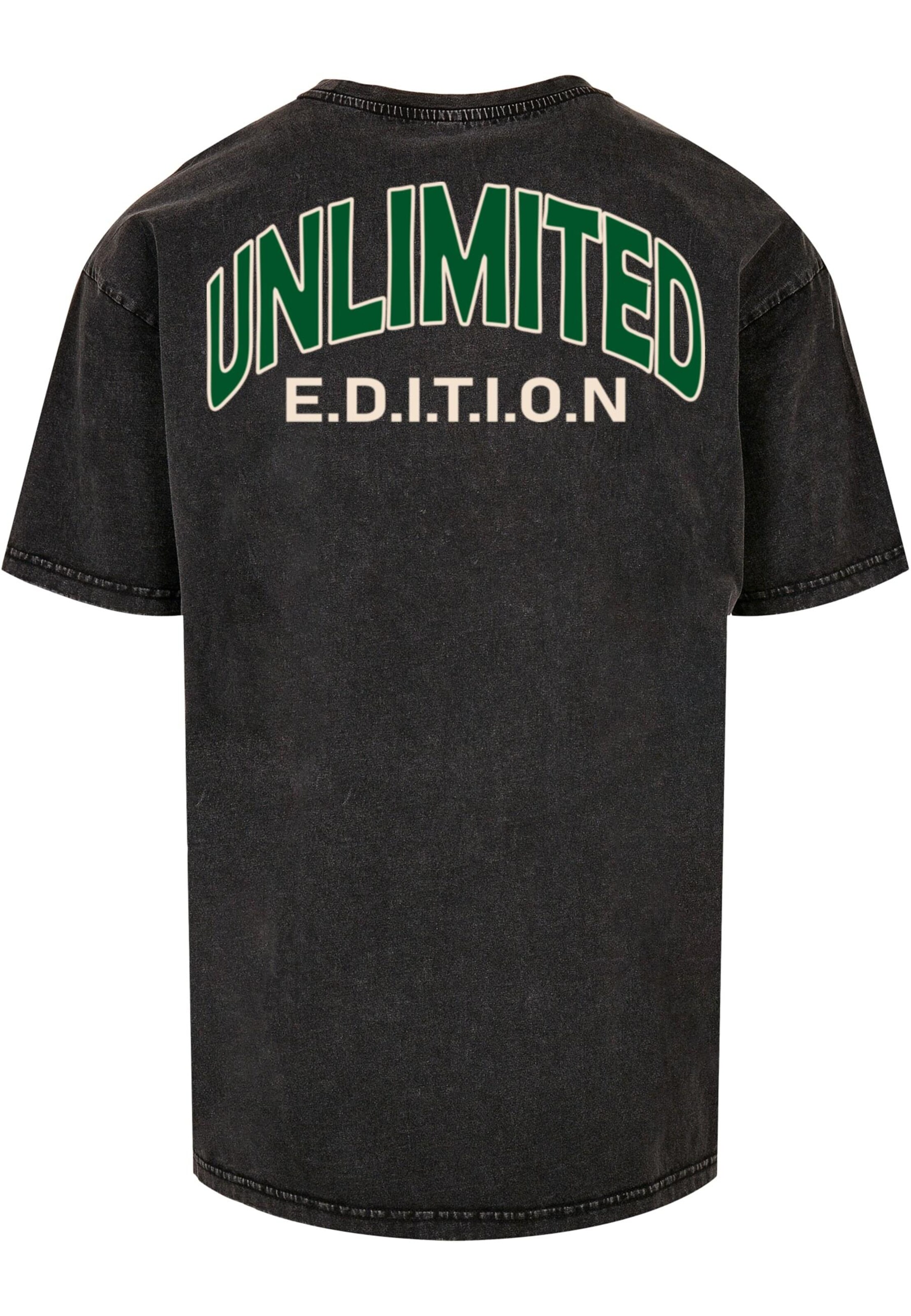 T-Shirt 'Unlimited Edition' Merchcode en noir