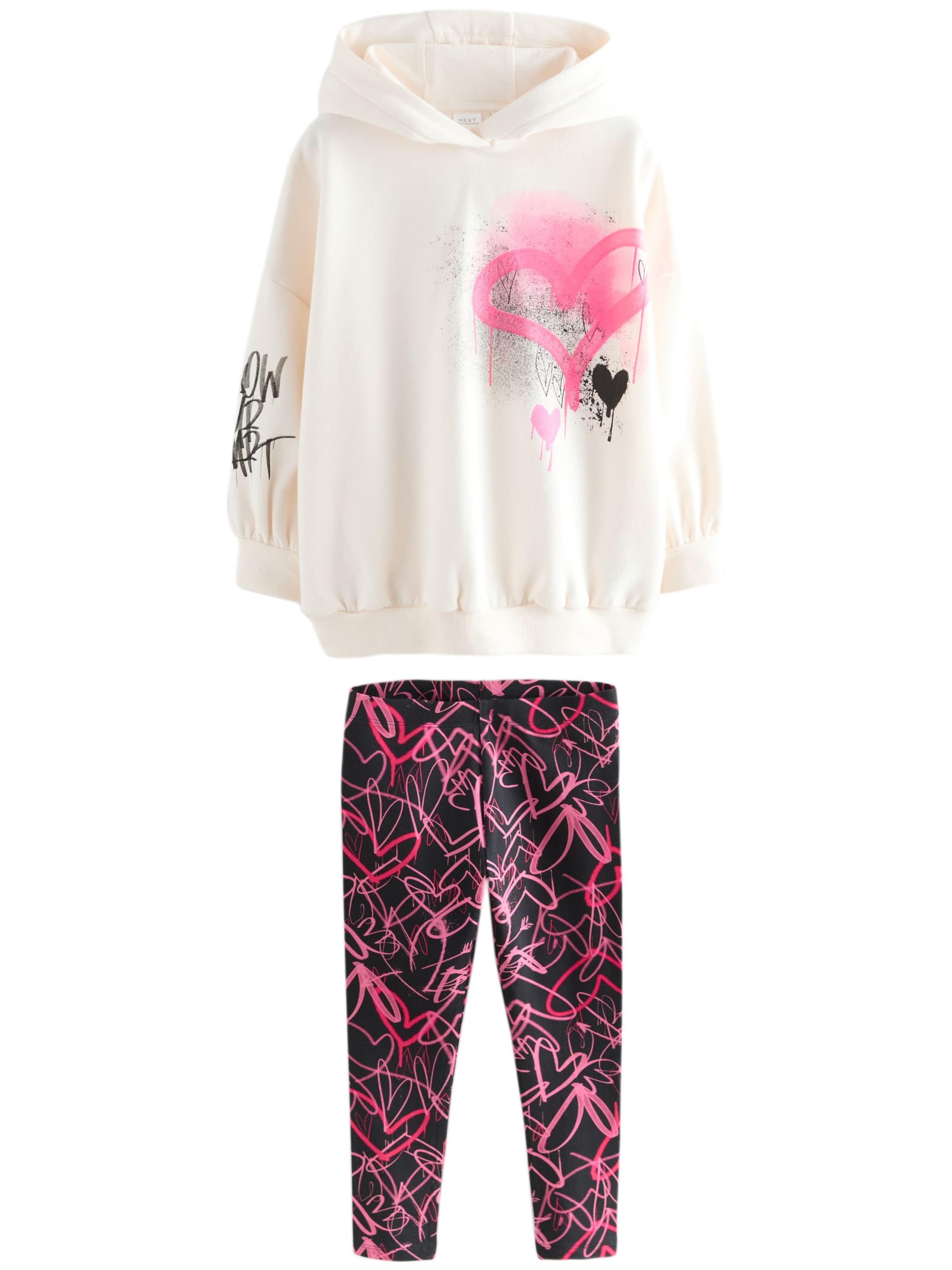 Next Zestaw w kolorze różowy: przód