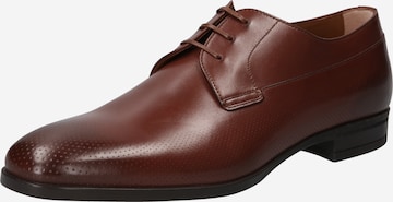 BOSS Black Lace-up shoe 'Kensington' in Brown: front