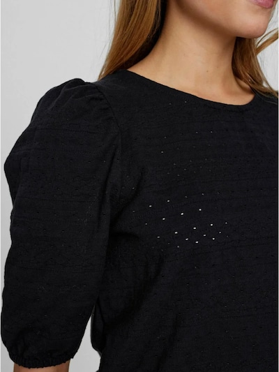 NÜMPH Shirt ' NUTITUS TEE ' in de kleur Zwart, Productweergave