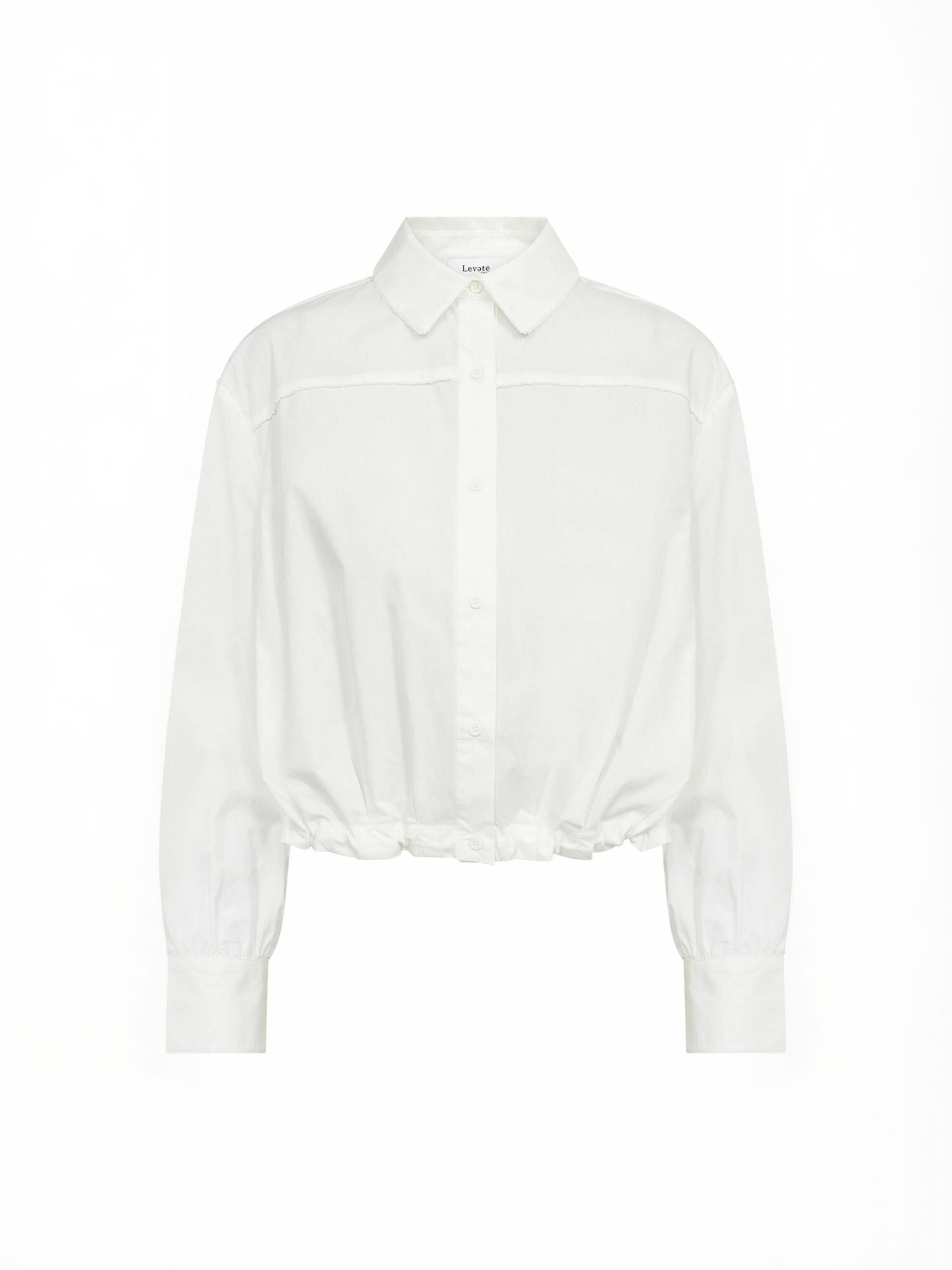 Levete Room Shirts ' LR-SEAN ' i hvid: forside