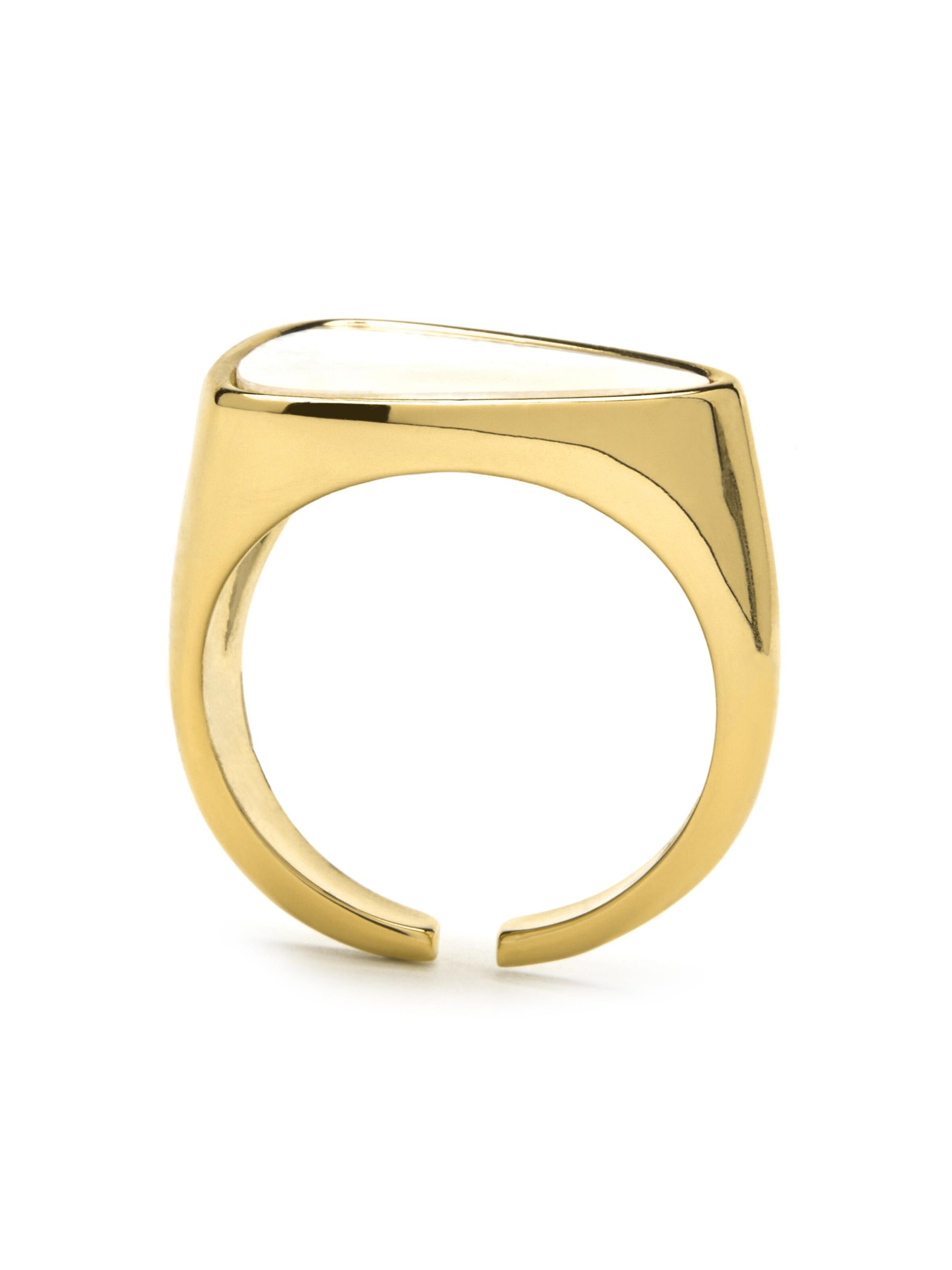 Luxenter - Anillo 'Sune' en blanco