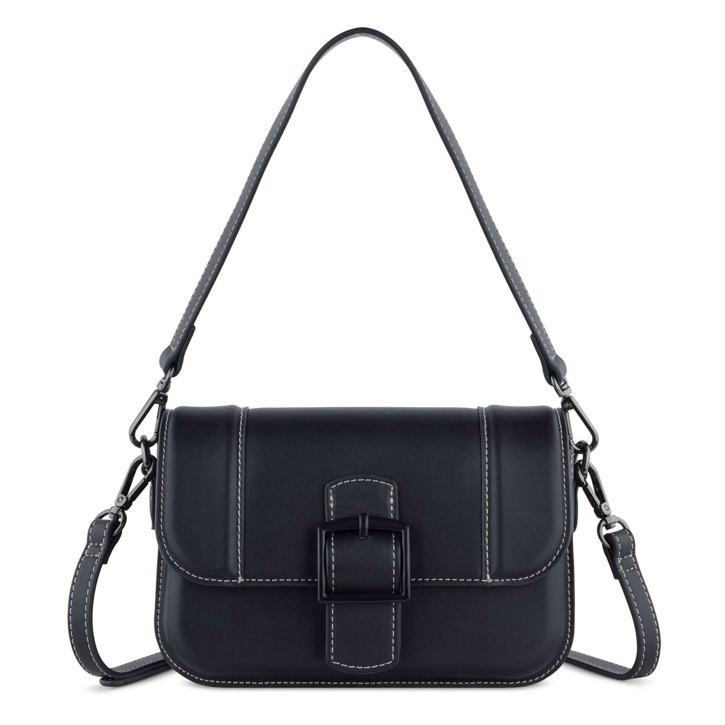 Sac bandoulière 'ZIta' bugatti en noir : devant