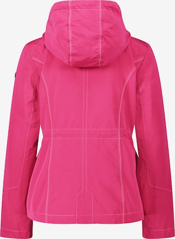 Amber & June Sommerjacke mit Kapuze in Pink