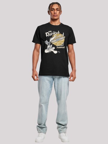 T-Shirt 'Looney Tunes ' F4NT4STIC en noir
