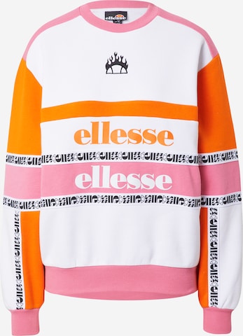 About You x Ellesse Sweatshirt 'Aylo' in White: front