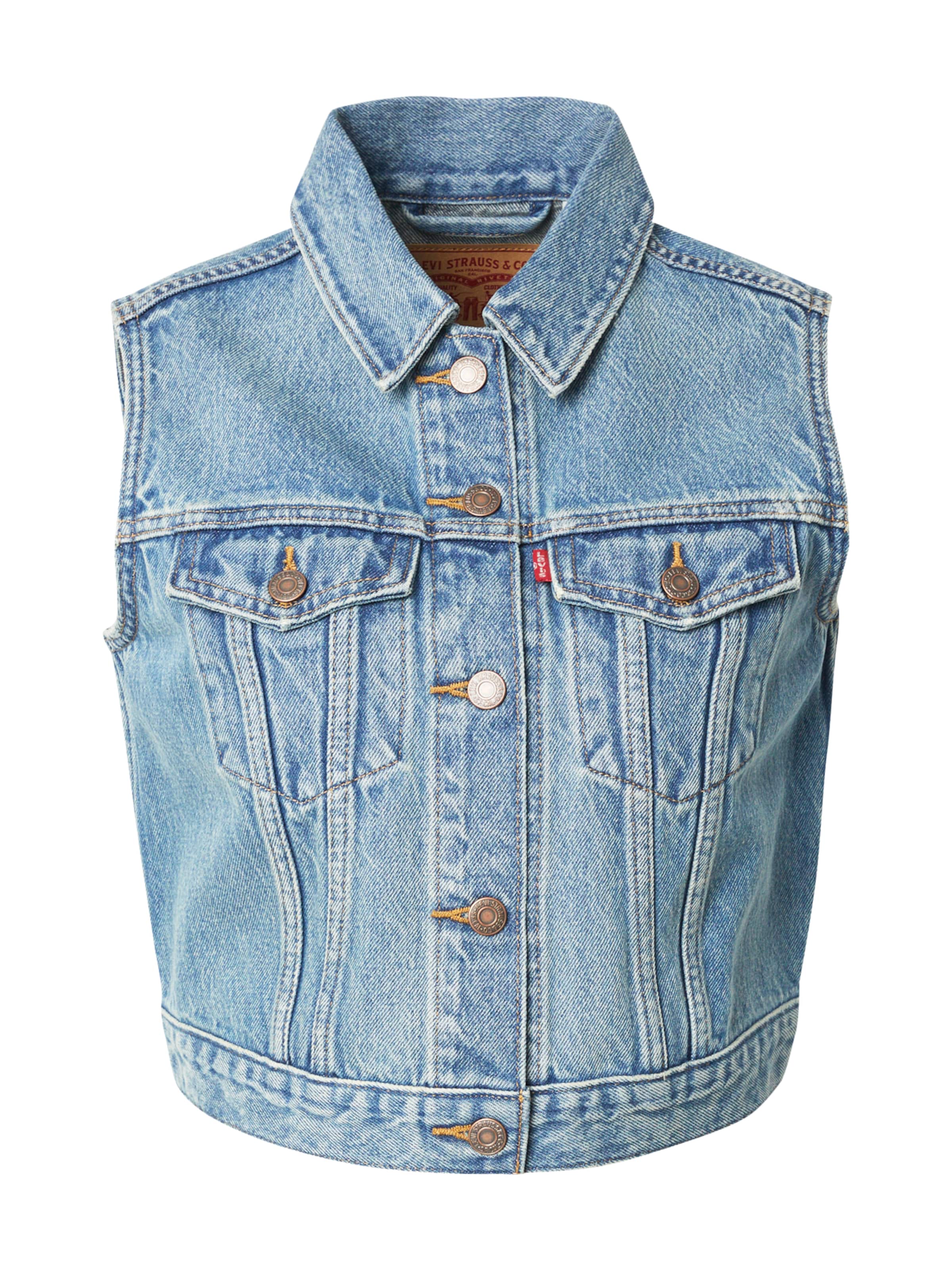 zils LEVI'S ® Veste 'XS Vest W/ Waistband': no priekšpuses