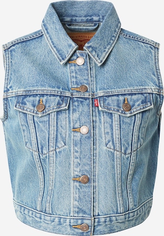LEVI'S ®Prsluk 'XS Vest W/ Waistband' - plava boja: prednji dio