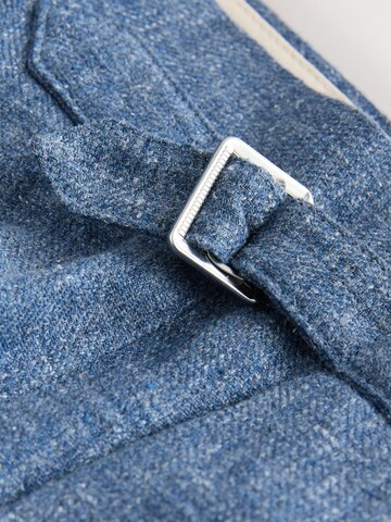 Next Slimfit Hose in Blau