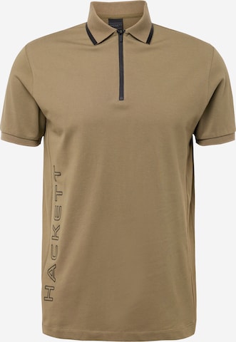 Hackett London - Camiseta en verde: frente