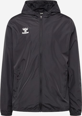 Hummel Sportjacke 'ESSENTIAL' in Schwarz: predná strana