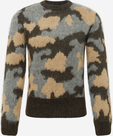 DRYKORN Pullover 'VINCENT' in Braun: front