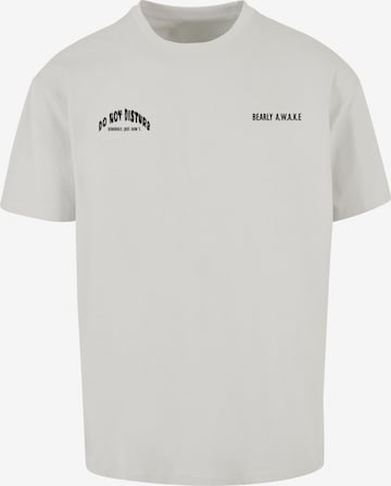 T-Shirt 'Barely Awake' Merchcode en gris : devant