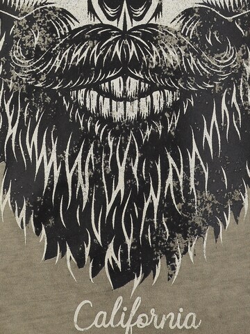 Key Largo Shirt 'BEARD' in Green