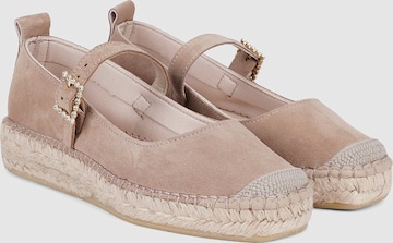 Desa Slipper 'Slipper' in Beige: Vorderseite