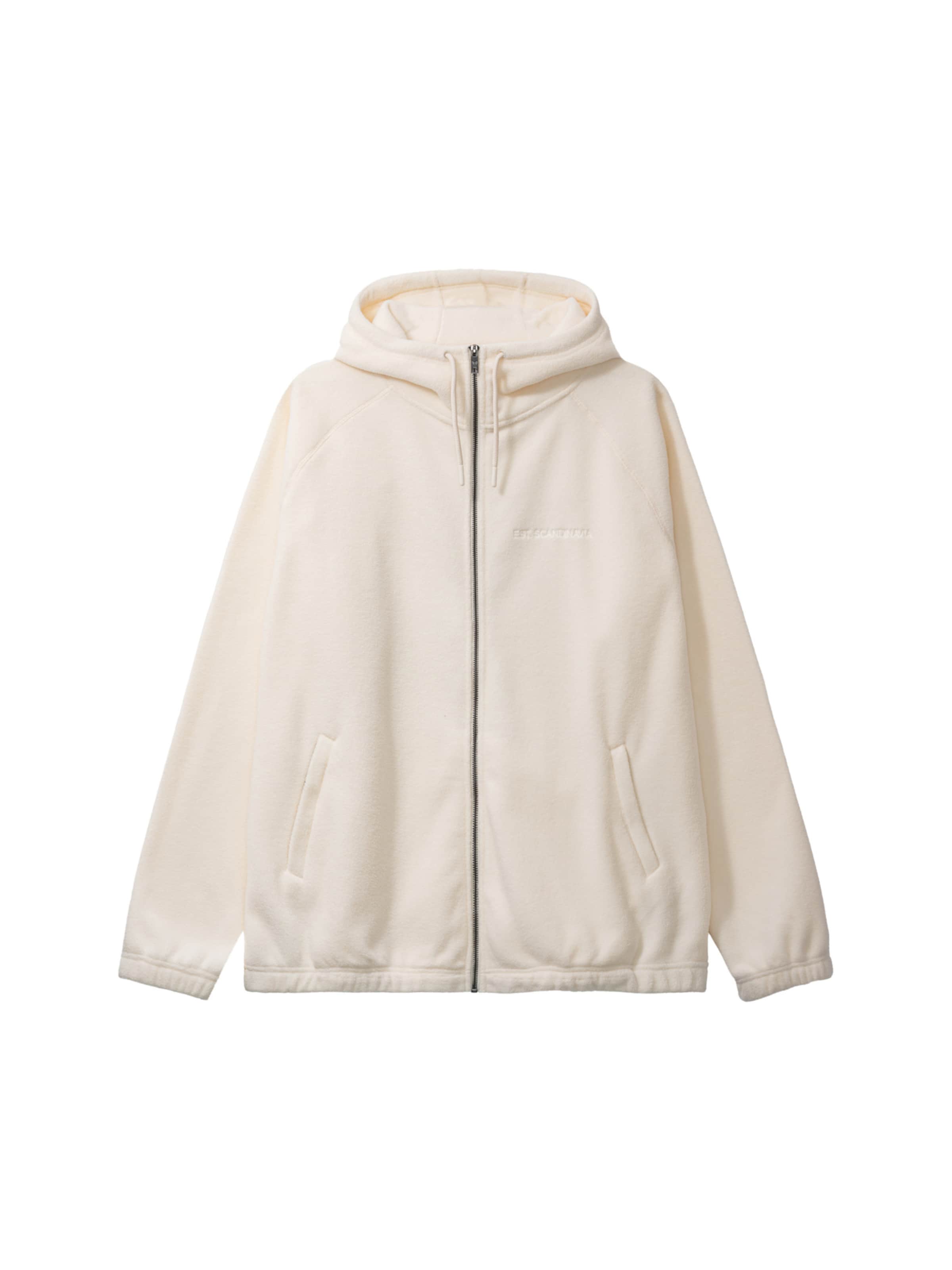 Giacca di felpa ' Solvi ' di Fat Moose in beige: frontale