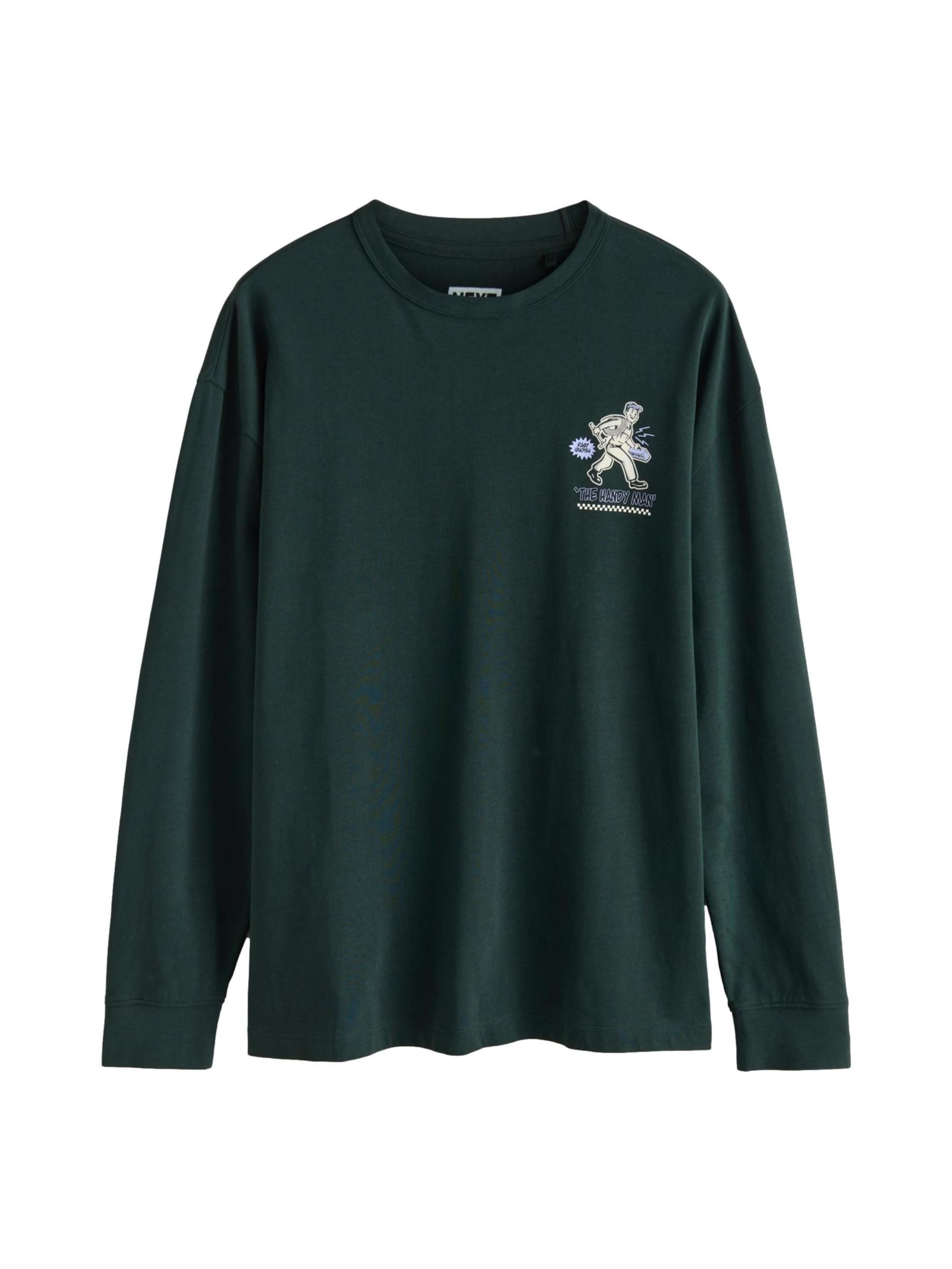 Next Tričko – zelená: přední strana