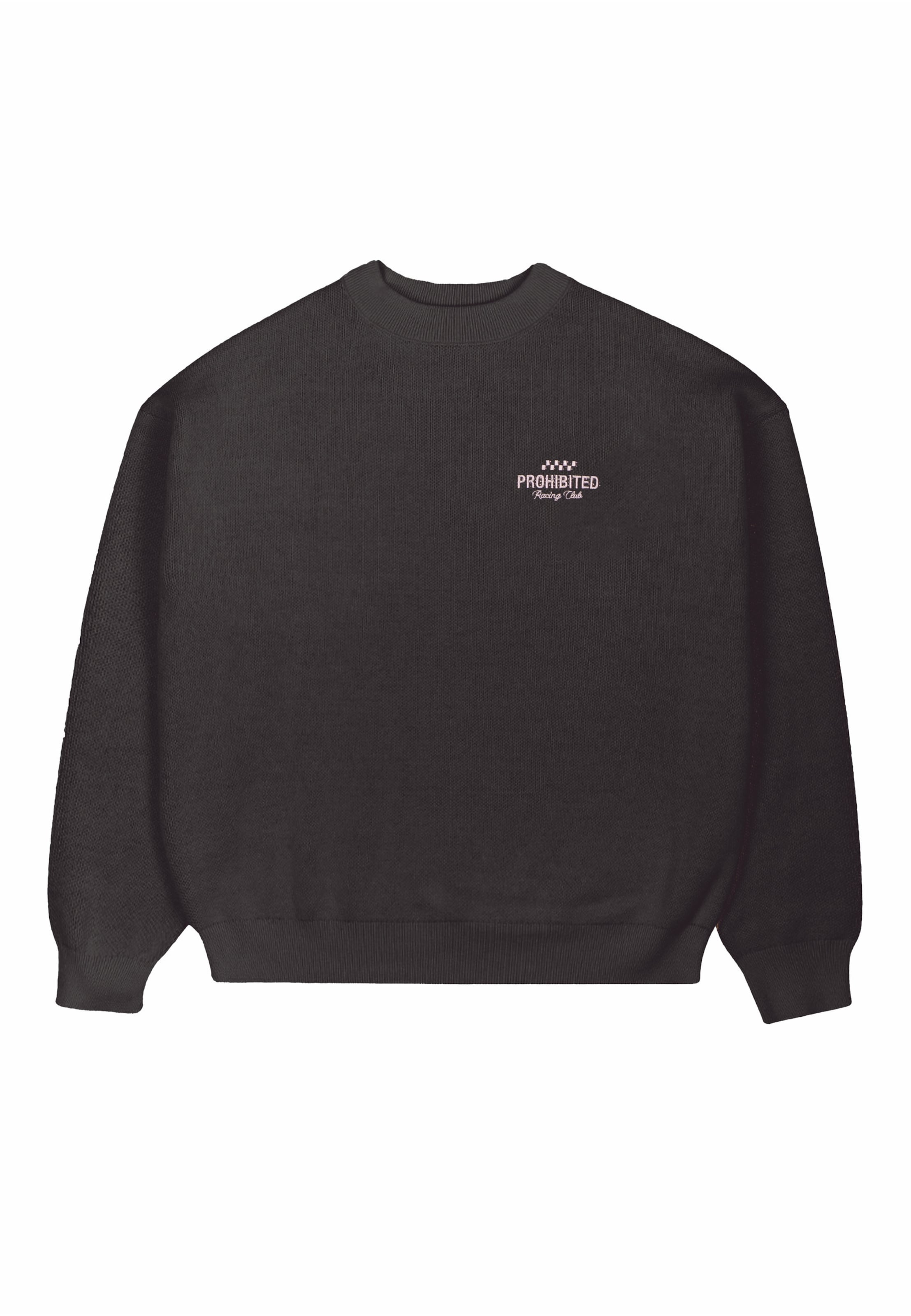 Sweat-shirt 'Vortex' Prohibited en marron : devant