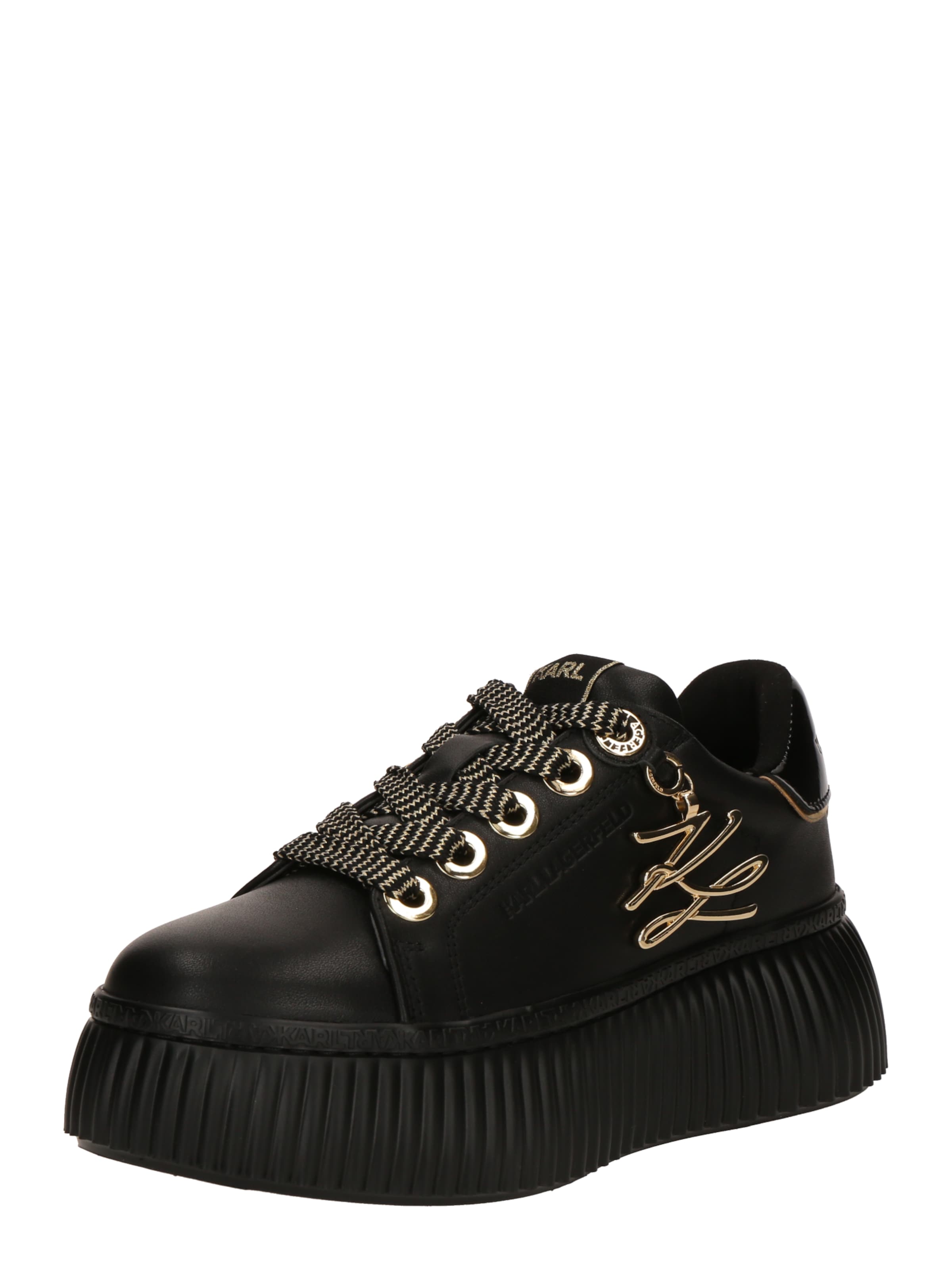 Karl Lagerfeld Nízke tenisky - zlatá / čierna, Produkt