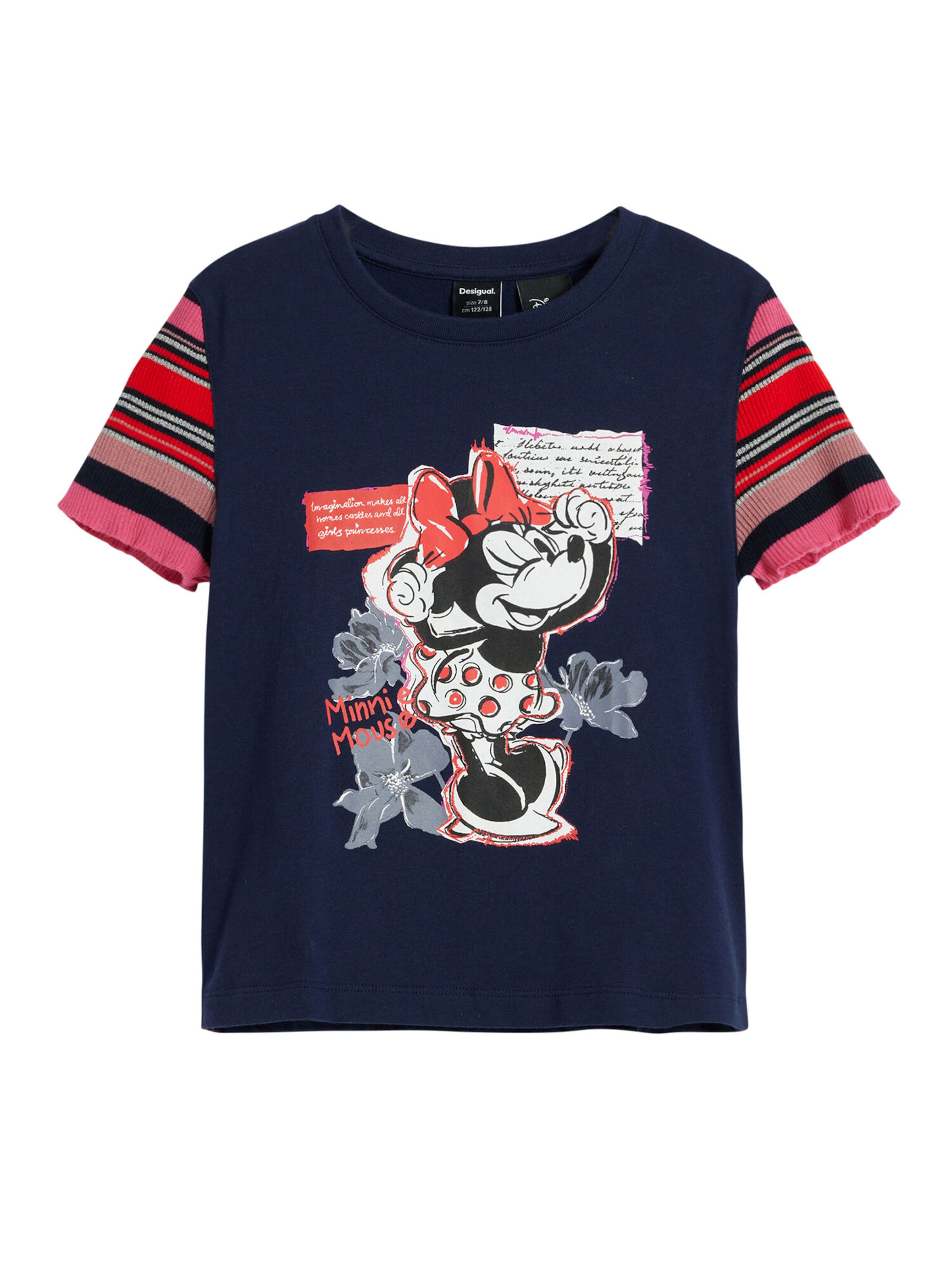 Desigual Футболка 'Minnie Mouse' в Синий: спереди