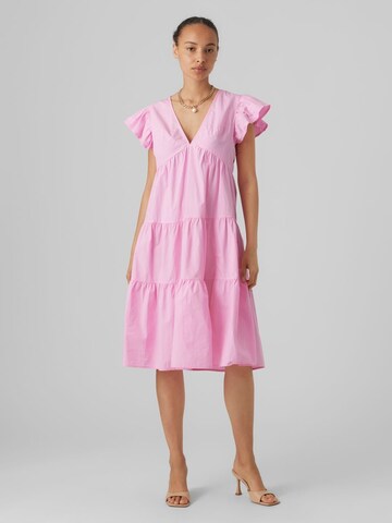 VERO MODA Dress 'Jarlotte' in Pink