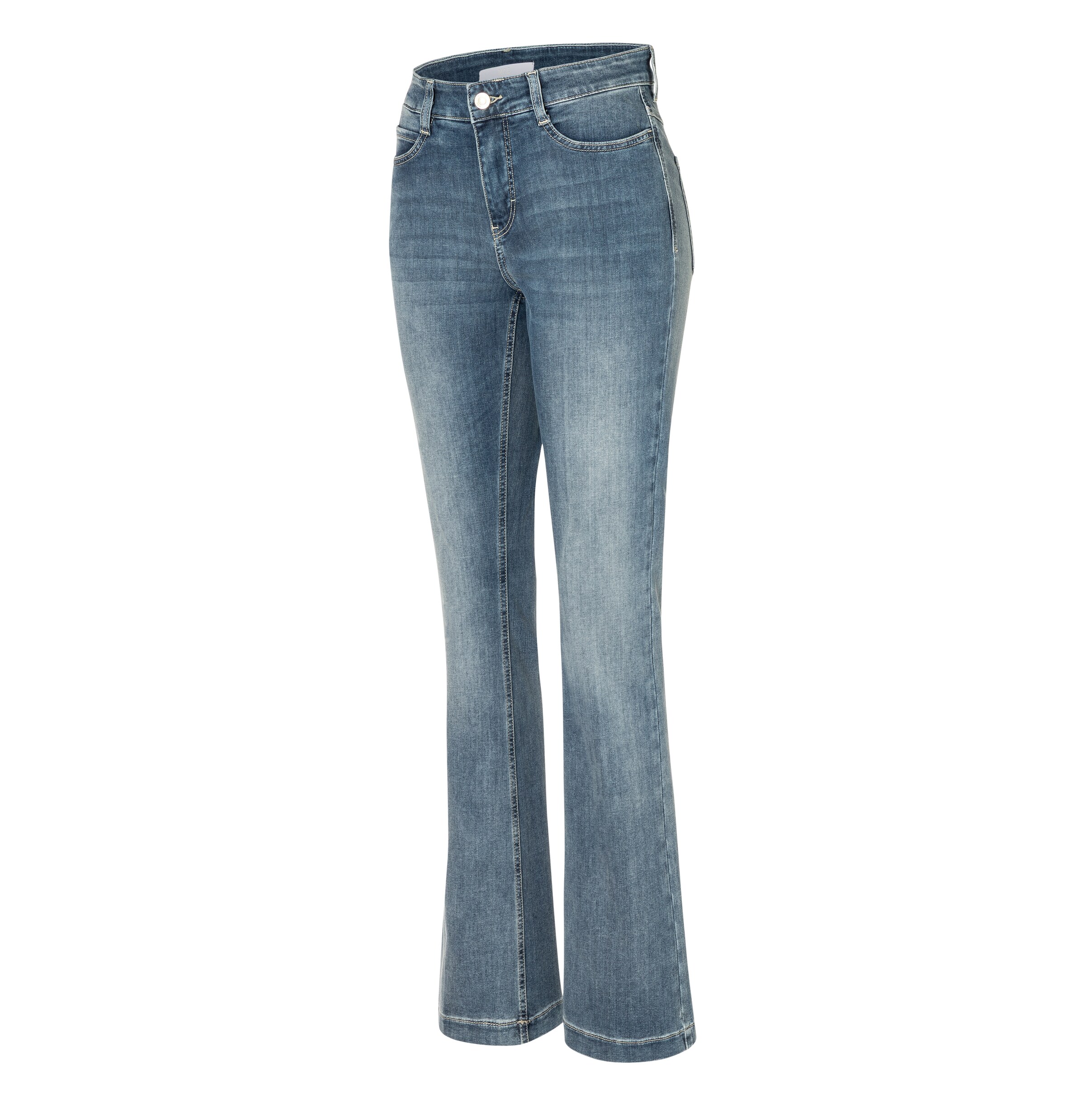 MAC Bootcut Jeans in Blau