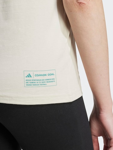 ADIDAS SPORTSWEAR Λειτουργικό μπλουζάκι 'TIRO' σε λευκό