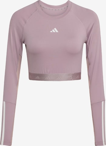 ADIDAS PERFORMANCE Koszulka funkcyjna 'Hyperglam' w kolorze fioletowy: przód