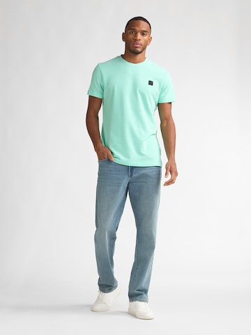 T-Shirt 'Pulsar' Petrol Industries en vert